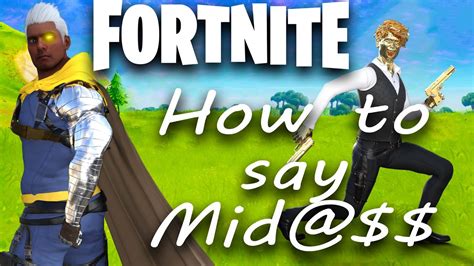 How To Say Midas .